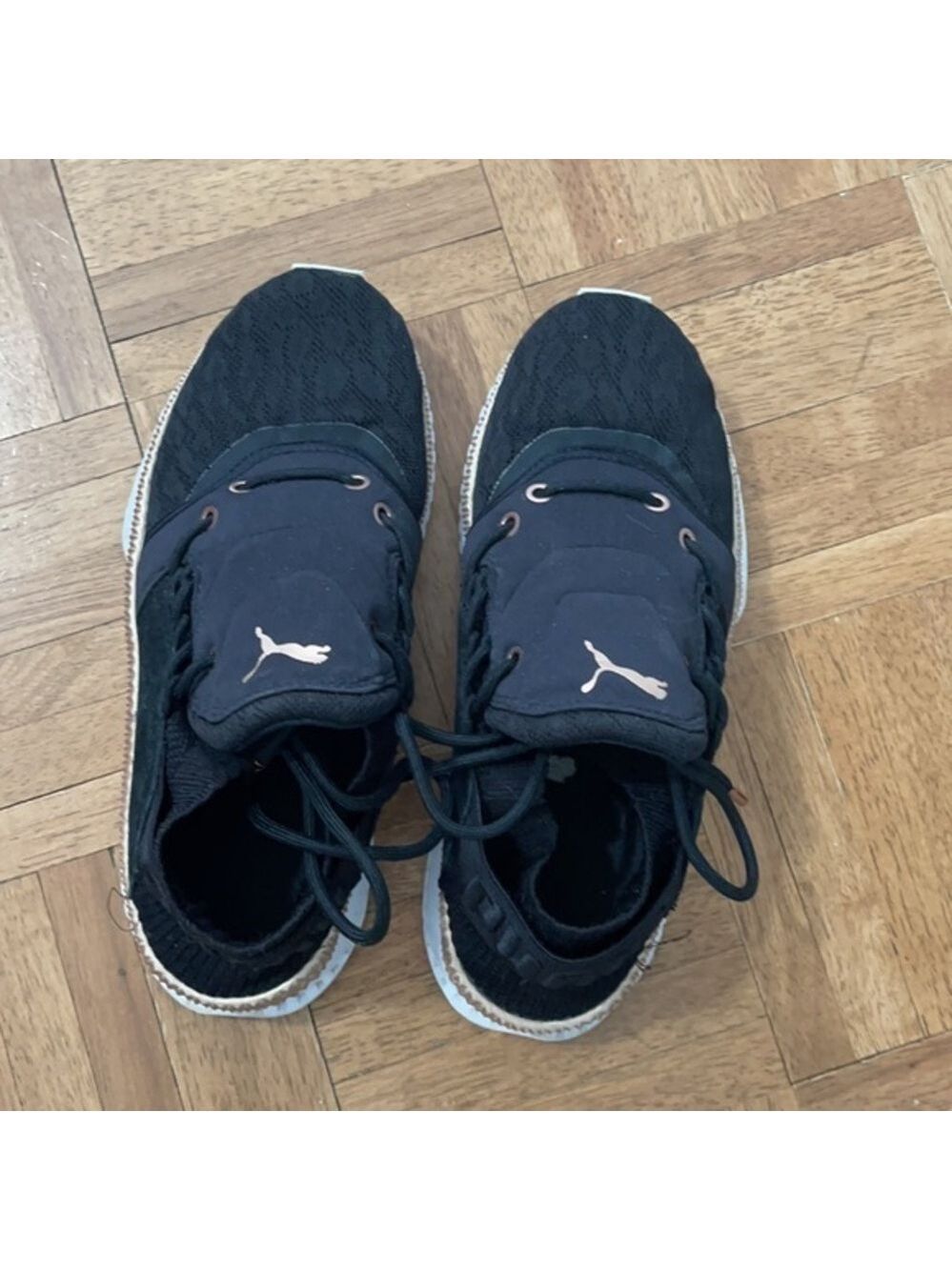 Puma Black Lace Sneakers - Picture 3 of 5